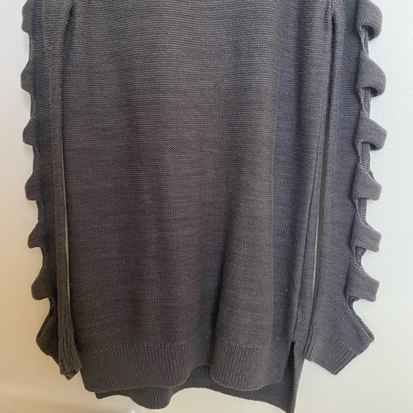 Stitches and Stripes Cut-Out Sweater - Picture 4 of 12